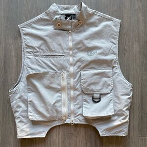 Gray Utility Vest with Pockets